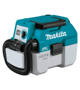 Makita XCV11Z 18V LXT Lithium-Ion Brushless Cordless Portable Wet/Dry Dust Extractor/Vacuum