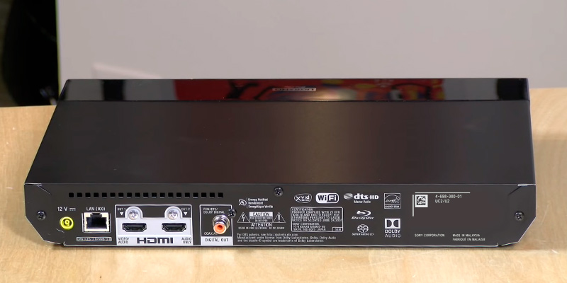 Sony UBP-X700 4K Ultra HD Blu-ray Player in the use