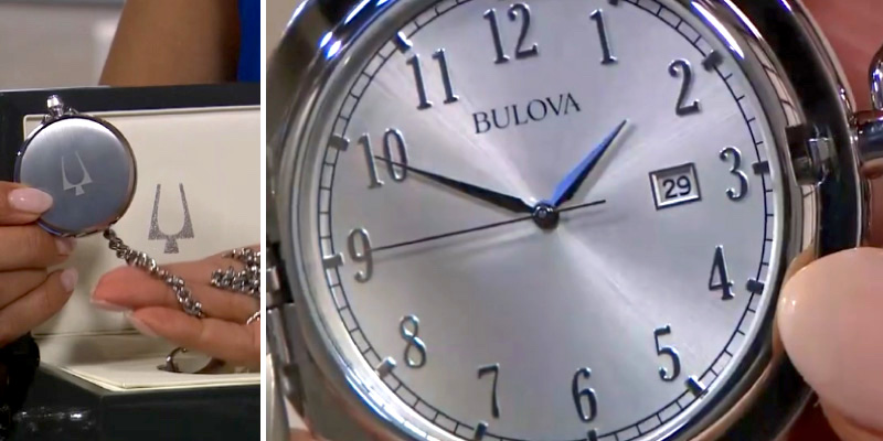 Review of Bulova (96B270) Men's Stainless Steel Analog-Quartz Pocket Watch