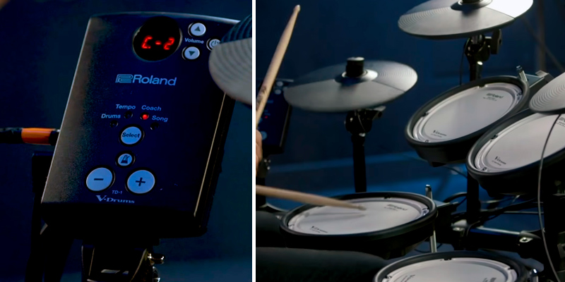 Roland (TD-1DMK) Electronic Drum Set in the use