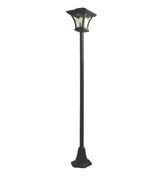 TruePower Solar Charged LED Lamp Post