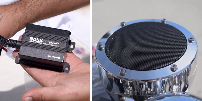 Review of BOSS Audio Systems Motorcycle Speaker System Bluetooth, Weatherproof Speakers