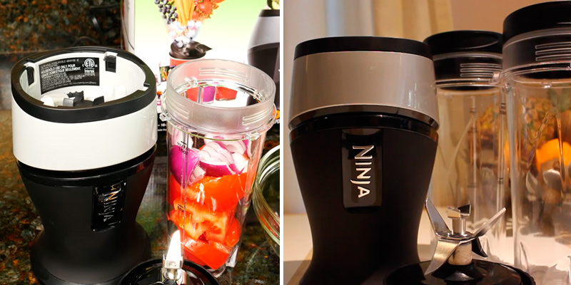 Ninja QB3001SS Personal Blender for Smoothies in the use