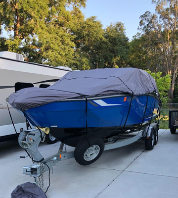 Review of Classic Accessories StormPro Heavy-Duty Boat Cover With Support Pole