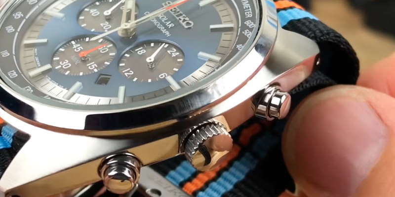 Seiko RECRAFT SSC667 Japanese-Quartz Watch in the use