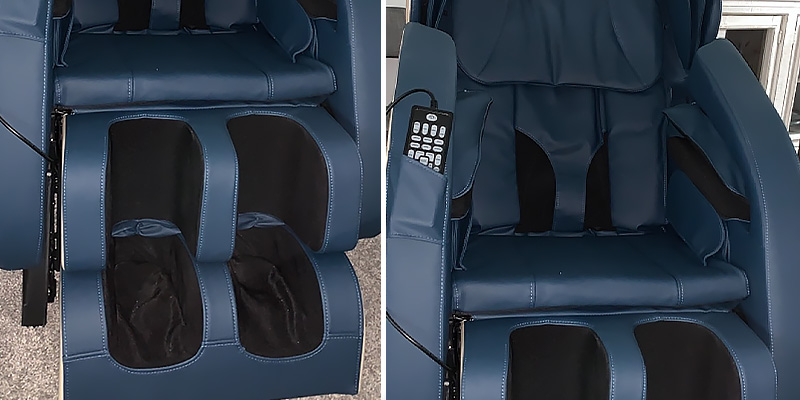 SMAGREHO Zero Gravity/Bluetooth Massage Chair Recliner in the use