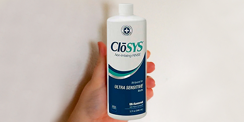 Review of CloSYS Ultra Sensitive Unflavored Mouthwash