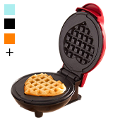 Dash DMW001HR Mini Waffle Maker Machine