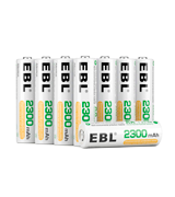 EBL AA-16 2300mAh Rechargeable AA Batteries