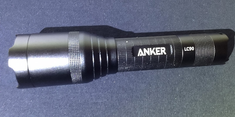 Anker LC90 Rechargeable Torch in the use