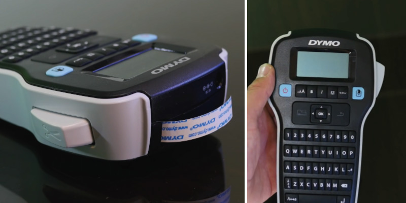 Dymo LabelManager 160 Portable Label Maker in the use