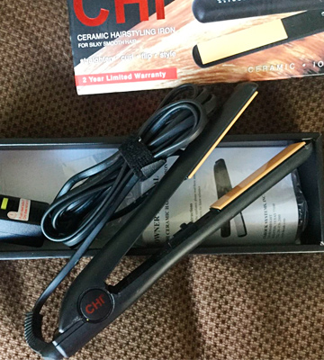 Review of CHI Original 1 Dual voltage Ceramic Hairstyling Iron 1 Inch