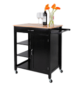 Super Deal 4-Tier Utility Rolling Work Table