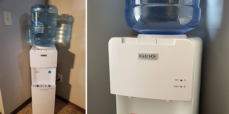 Review of iGloo IWCTL352CHWH Hot & Cold Top-Loading Water Cooler Dispenser