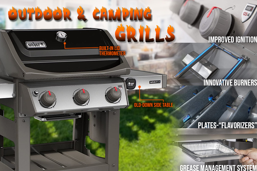 Comparison of Outdoor & Camping Grills