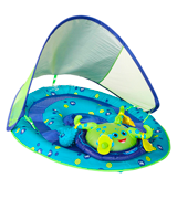 SwimWays Interactive Toys Inflatable with Canopy Baby Float