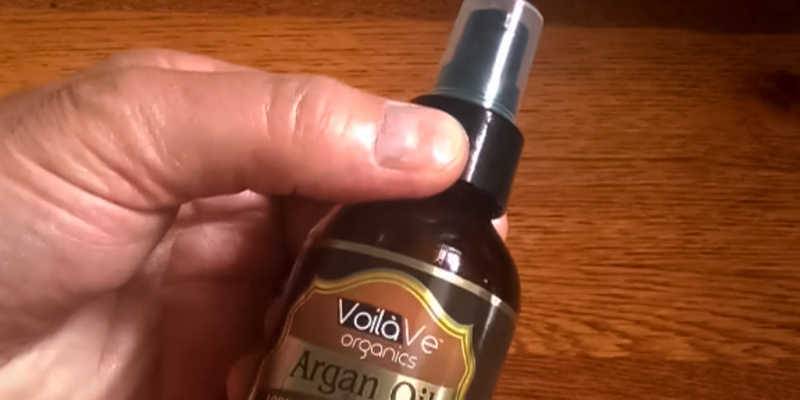 Review of VoilaVe Argan Oil Virgin USDA & ECOCERT Certified Organic Moroccan Argan Oil for Skin, Hair & Nails—Cold-Pressed, Unrefined, 100% Pure