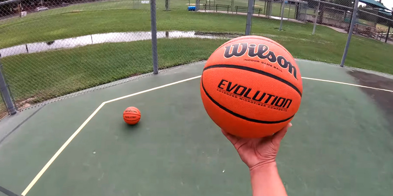 Review of Wilson Indoor Game Ball Evolution Game Basketball