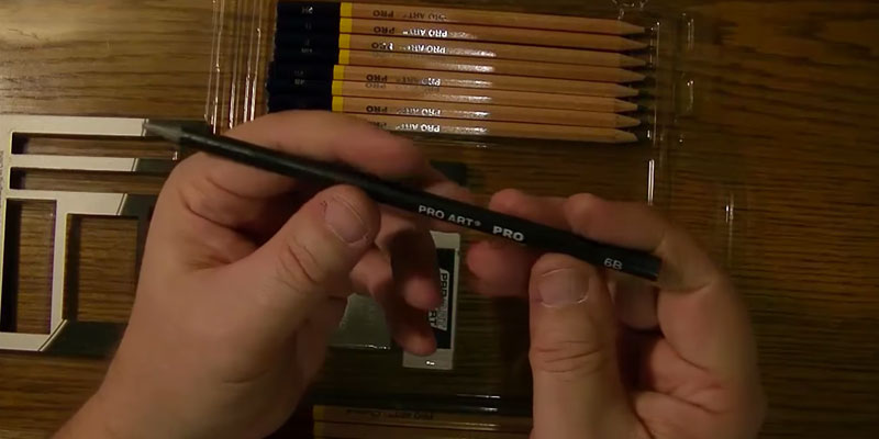 Detailed review of PRO ART Sketch Draw Pencil Set