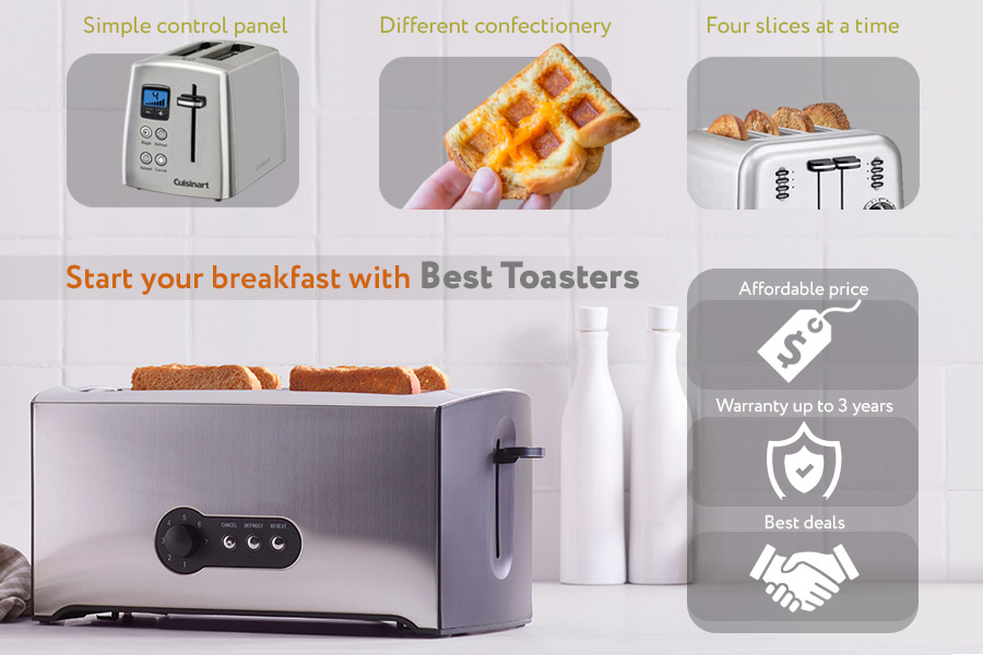 Comparison of Toasters to Start Your Mornings