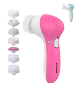 PIXNOR P2016 Facial Massager with 7 Brush Heads