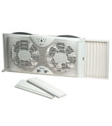 Holmes HAWF2043 Dual Blade Window fan with One Touch Thermostat