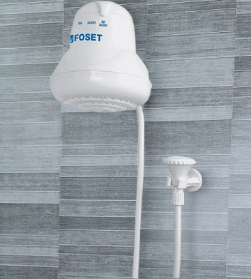 Review of Foset Electric Shower 4 Temperature: Cold, Warm, Hot, Very Hot1