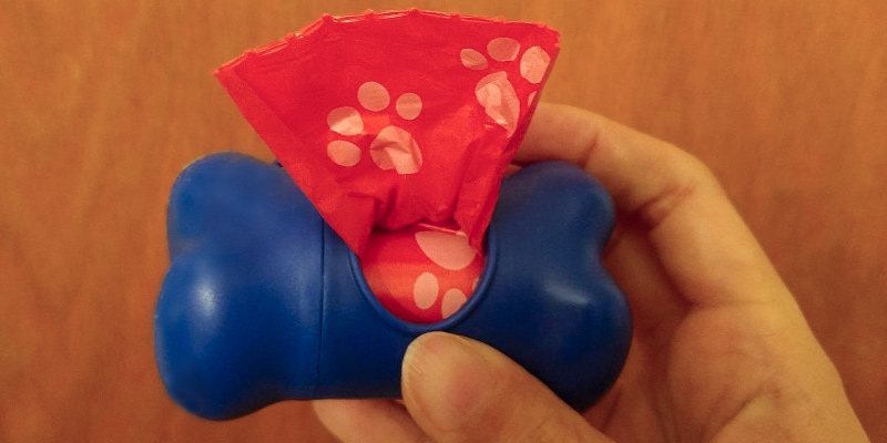 Review of Downtown Pet Supply 180-RainbowPaws Dog Pet Waste Poop Bags With free bone dispenser