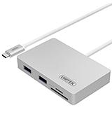 UNITEK Charge USB 3.0 Type-C Aluminum Hub