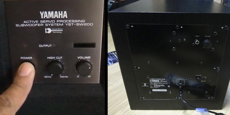 Review of Yamaha YST-SW012 Front-Firing Active Subwoofer