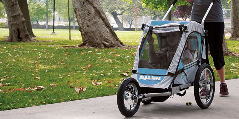 Detailed review of Allen Sports Child Jogger Trailer