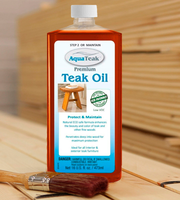 Review of AquaTeak Premium Teak Oil