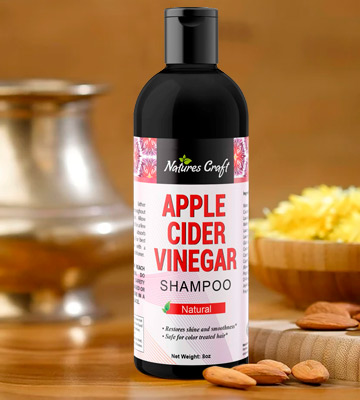 Review of Natures Craft Raw Apple Cider Vinegar Shampoo for Oily Hair