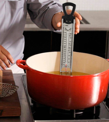 Review of Winco TMT-CDF4 Candy Thermometer with Hanging Ring