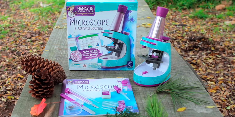 Review of Educational Insights 5350 Nancy B's Science Club Microscope and Activity Journal
