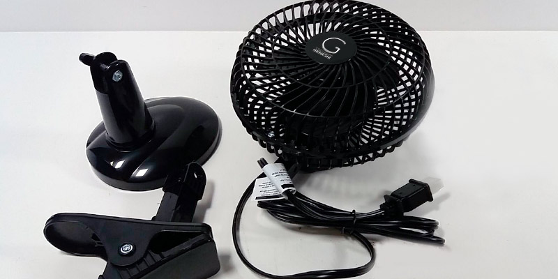 Review of Genesis A1CLIPFANBLACK Convertible Table Fan