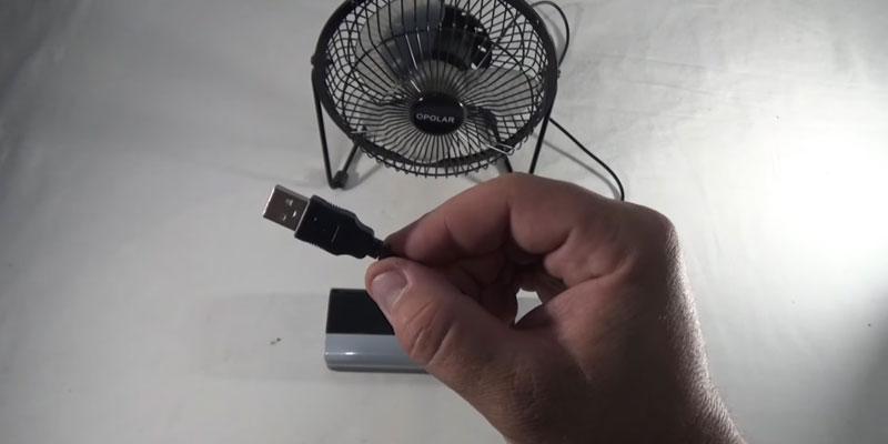 Review of OPOLAR F401 USB Mini Personal Fan