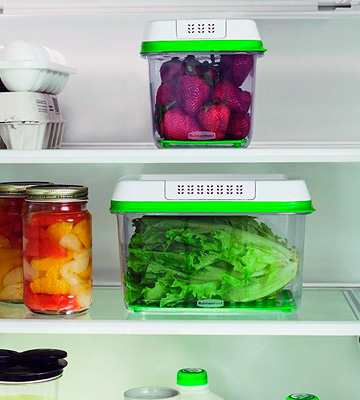 Review of Rubbermaid FreshWorks 3-Piece Set Produce Saver Food Storage Containers