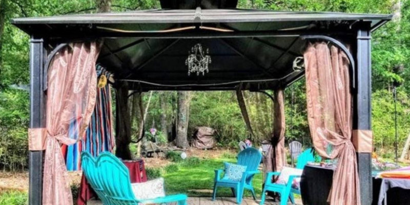 Review of Sunjoy Chatham Gazebo 10'x12' Steel Hardtop