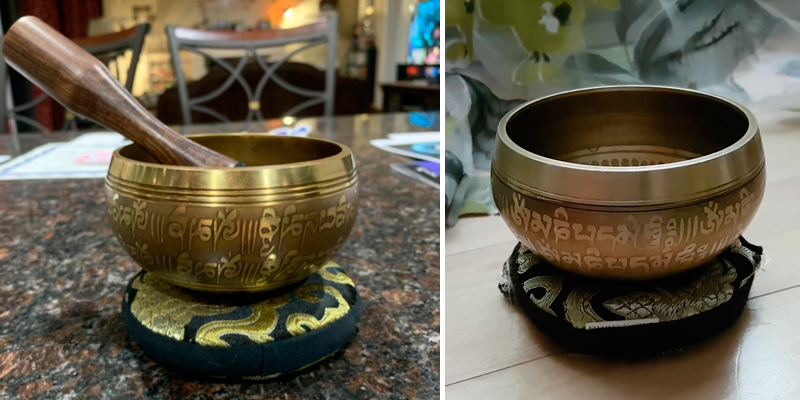 Review of Silent Mind Bronze Mantra Design Tibetan Singing Bowl Set