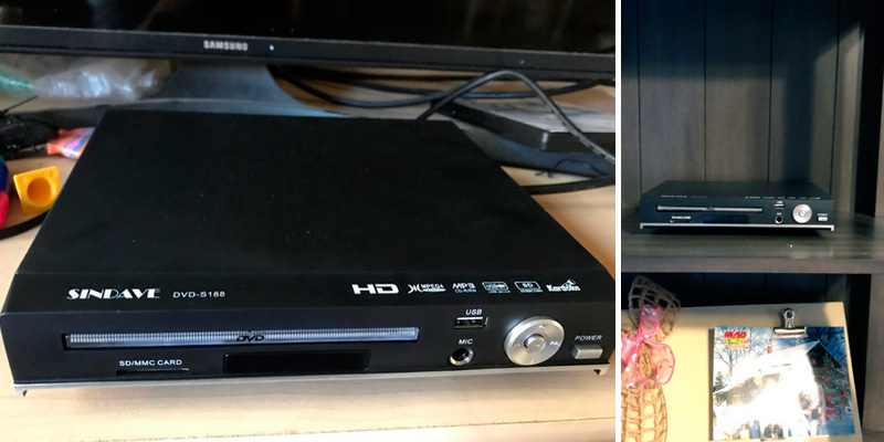 Sindave S188HD Multi Region DVD Player in the use