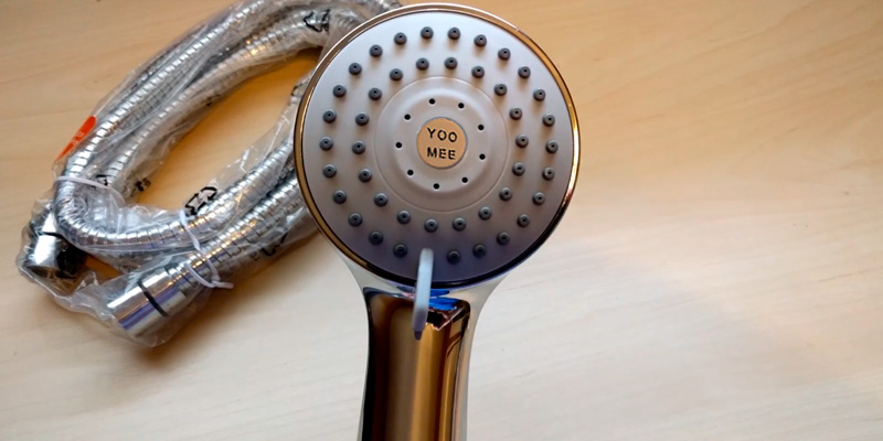 Review of YOO.MEE Modern High Pressure Handheld Shower Head with Powerful Shower Spray