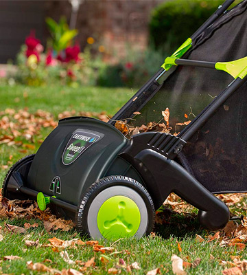 Review of Earthwise LSW70021 21-Inch Push Yard Sweeper