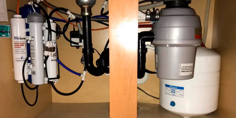 Home Master TMAFC Osmosis Water Filter System in the use