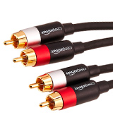 AmazonBasics PBH-20216 2-Male to 2-Male RCA Audio Cable