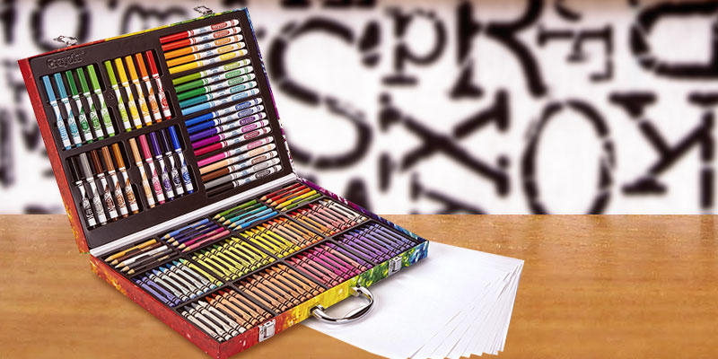 Crayola Inspiration Art Case Set of Kids Art Supplies application