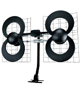 Antennas Direct ClearStream 4 (C4-CJM) Indoor/Outdoor HDTV Antenna with Mount