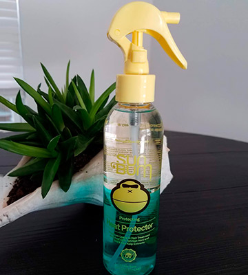 Review of Sun Bum Heat Protector Spray for All Hair Types