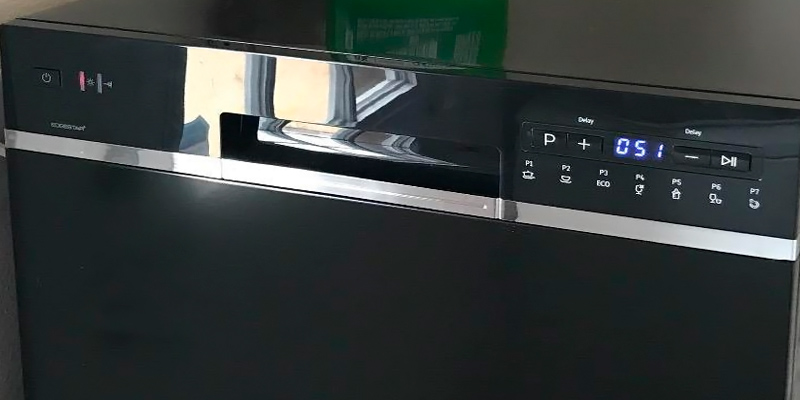 EdgeStar DWP62SV 6 Place Setting Countertop Dishwasher in the use