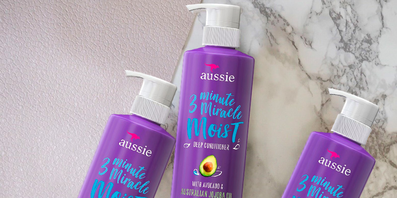Review of Aussie Deep Conditioner with Avocado. Paraben Free, 3 Minute Miracle Moist, For Dry Hair